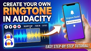 How to create smartphone ringtone in audacity