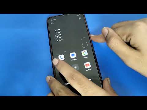 Battery setting oppo