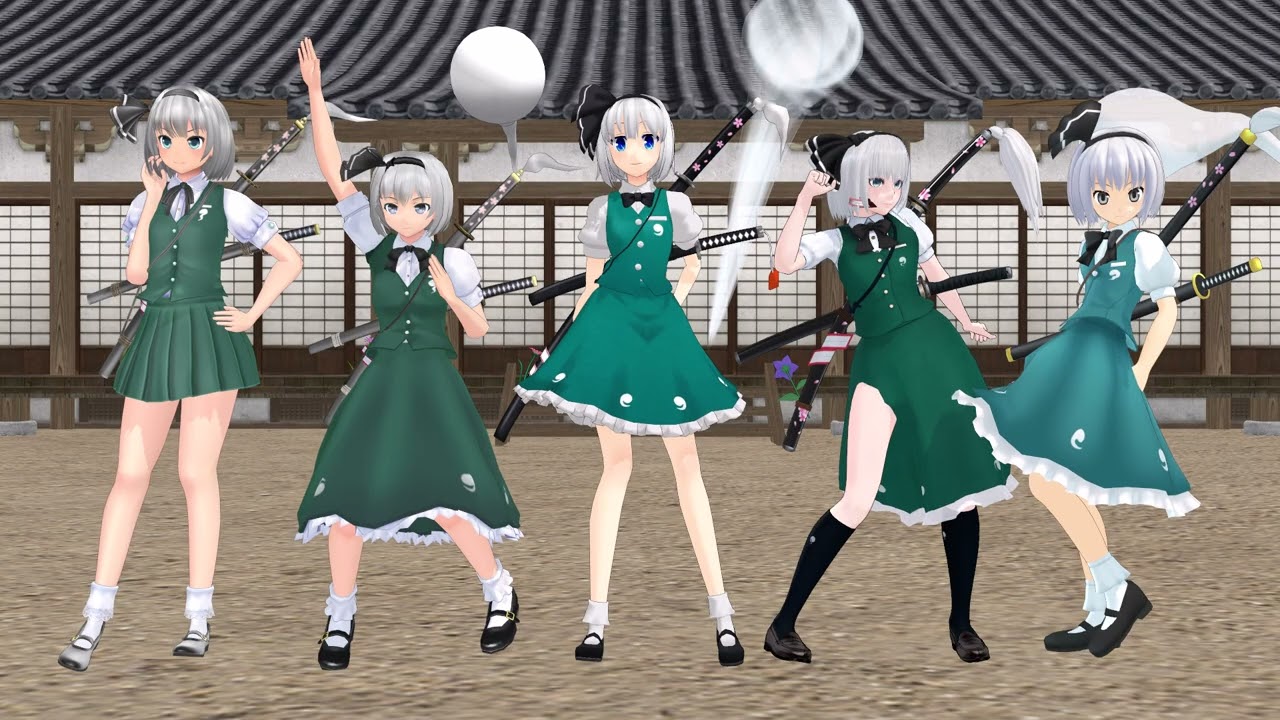 どのようむが好き？　魂魄妖夢紙芝居MMD10選！ Top 10 Most Touhou MMDs Youmu Konpaku