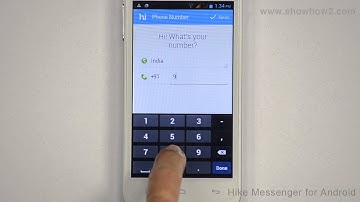 Hike Messenger - How To Set Up Hike Messenger On Your Android Phone
