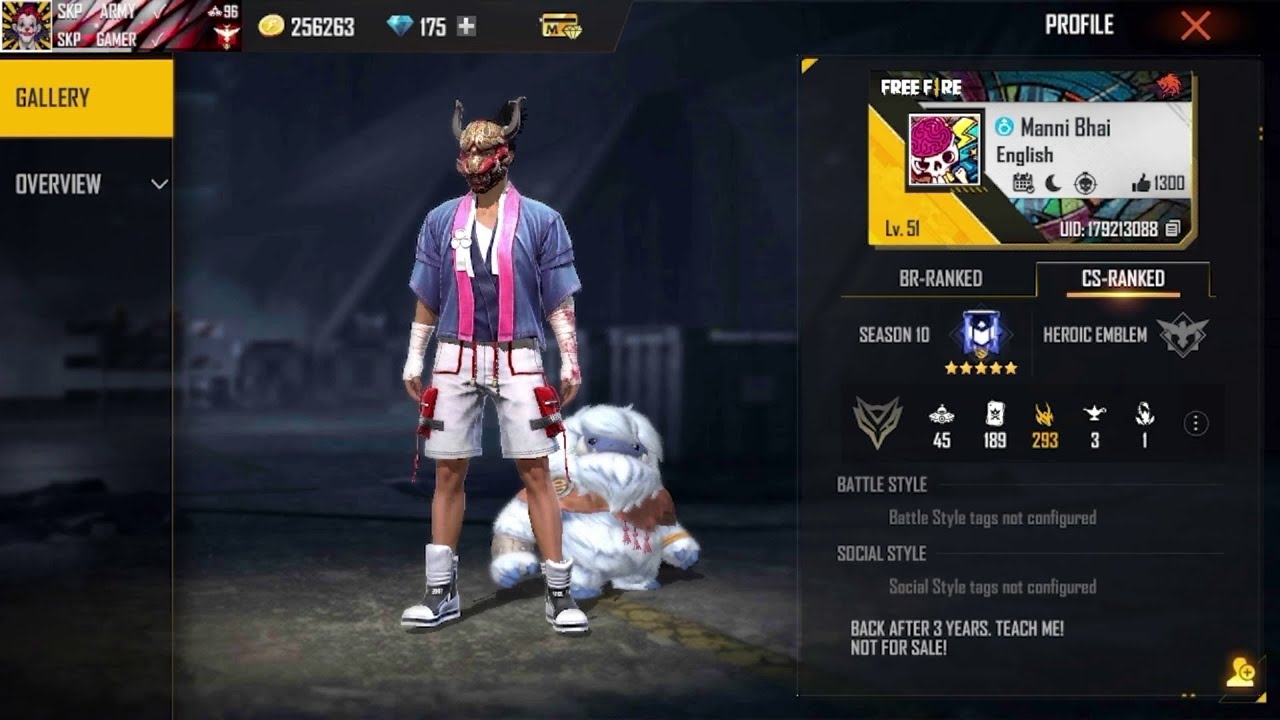 HIP HOP AND SAKURA IN 51 LEVEL ID short Unique Id In Free Fire YouTube hip-hop-and-sakura-in-51-level-id-short-unique-id-in-free-fire-youtube