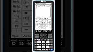 Integral Casio Classpad