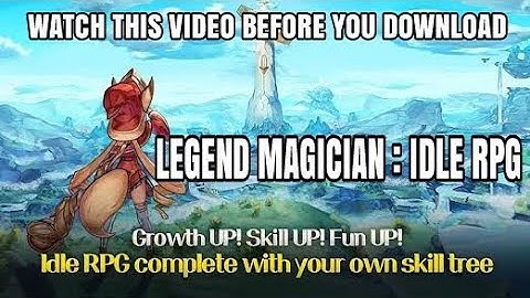 LEGEND MAGICIAN : IDLE RPG GAMEPLAY #androidgames #idle #games