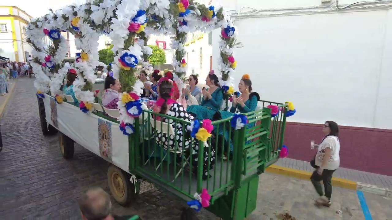 DIA DEL ROMERO,FIESTAS PATRONALES CORPUS CHRISTI,HDAD CONSOLACION 26 MAYO 2024,NENO1957HUEVAR