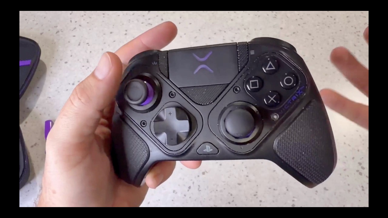 Purple Controoler Pro My favorite pro controller has plenty of customization options! - YouTube