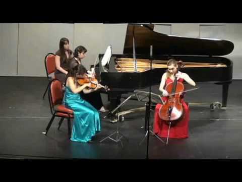 Trio Terzetto - Schubert trio op.100 in E-flat/mov.2