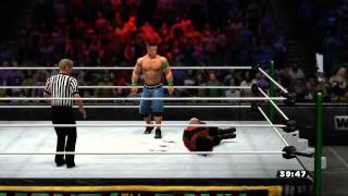 WWE Money In The Bank John Cena vs Mark Henry WWE Championship 24