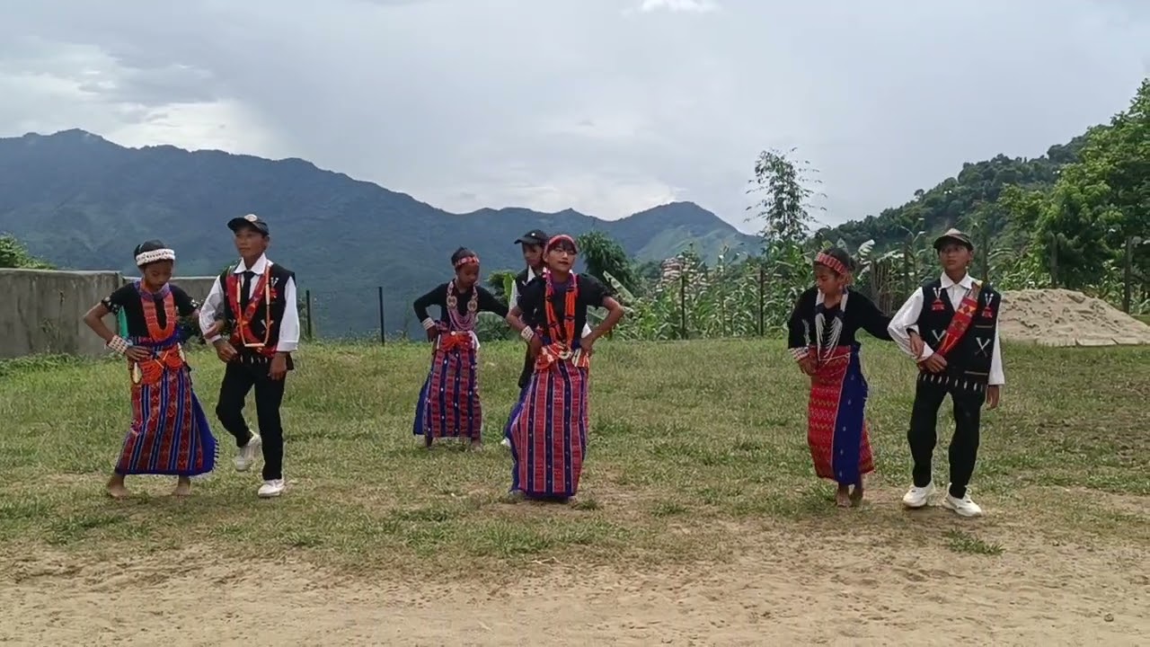 Arunachal Cultural Dance by De Paul Student, Wakka:Arunachal Pradesh.