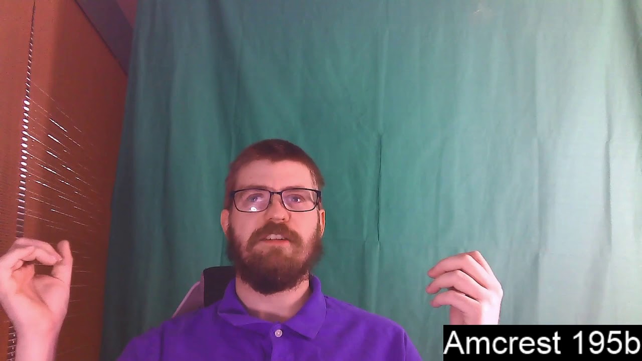Webcam Review Amcrest AWC195-B vs Logitech c920