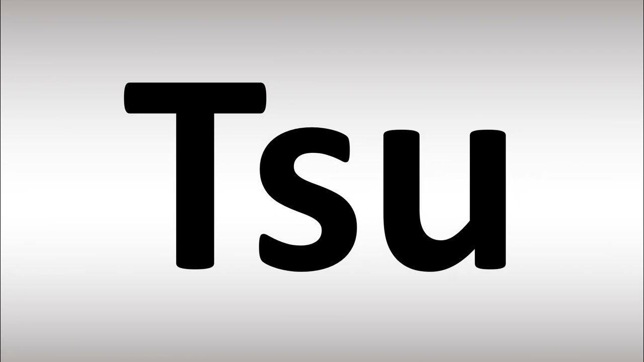 how-to-pronounce-tsu-in-japanese-youtube