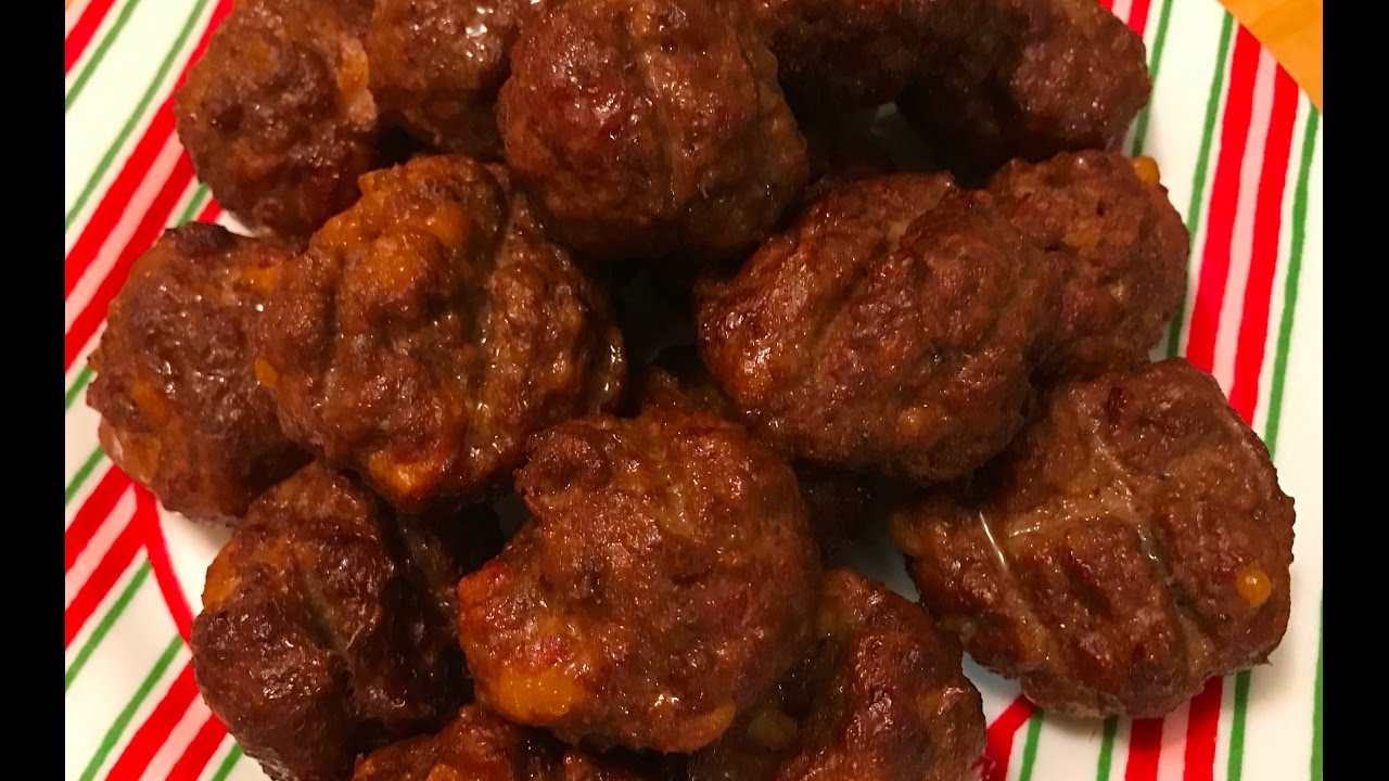 Smoked Meatballs on Masterbuilt Electric Smoker | BUMMERS BAR-B-Q - YouTube