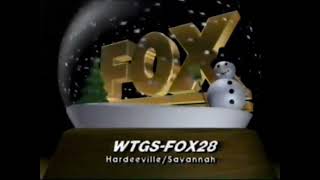 Wtgs Fox Holidays Station Id 1992