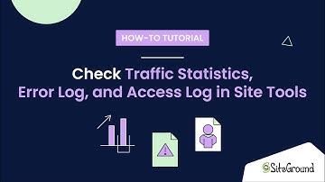 How to See Traffic Statistics, Error Log and Access Log in Site Tools