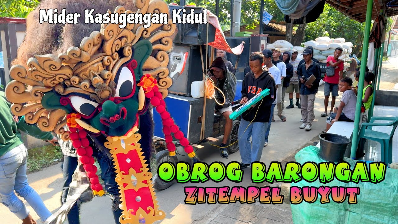 Obrog Barongan Zitempel Desa Buyut Mider desa Kasugengan kidul