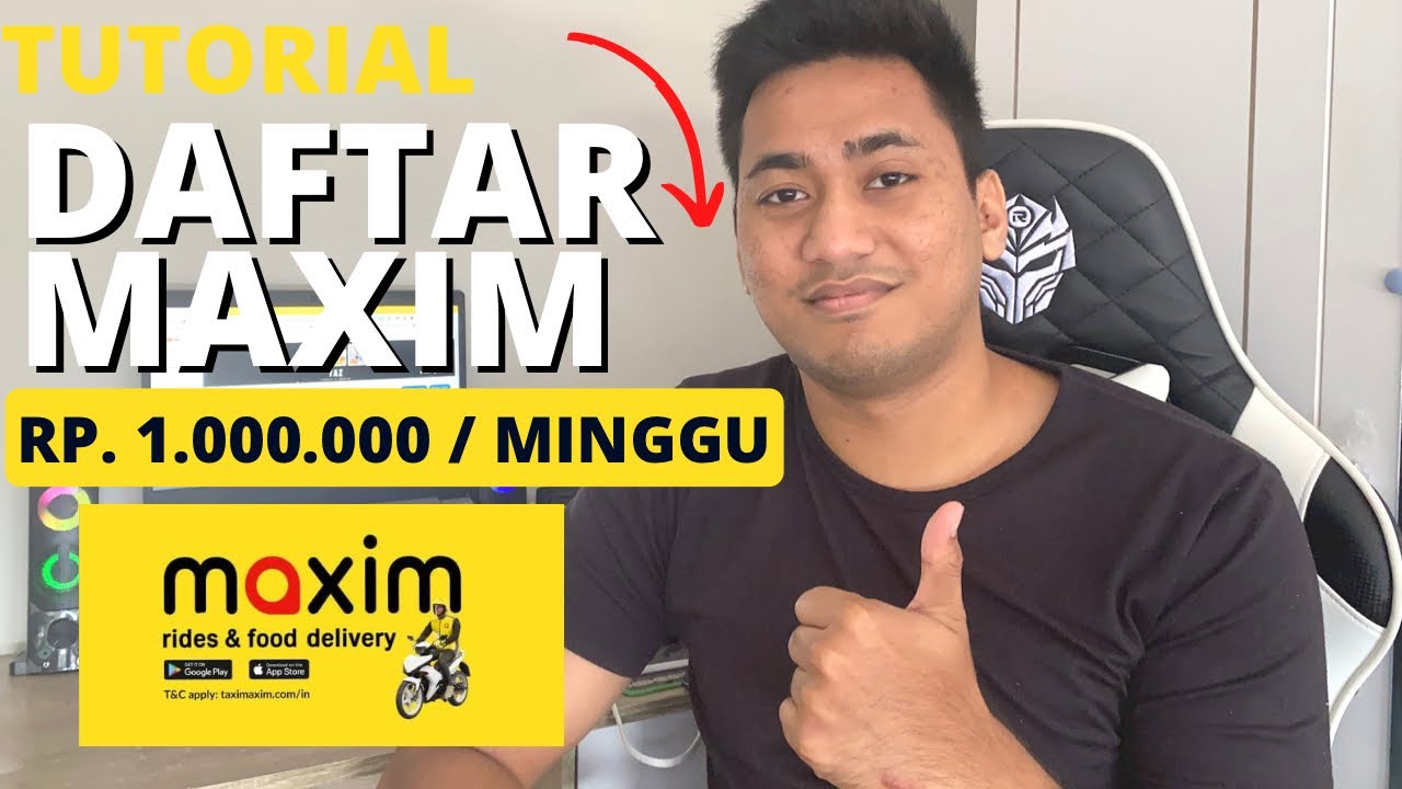 CARA DAFTAR MAXIM DRIVER CARA DAFTAR DRIVER MAXIM MAXIM YouTube