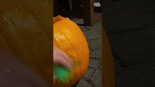 Simple Snake Pumpkin Carving 🎃🐍