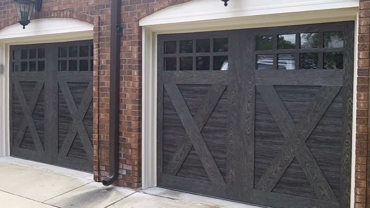 slate canyon ridge garage doors by clopay review 6302719343 YouTube