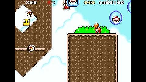 Super Mario World Custom Level: Fish Choco-Mountain
