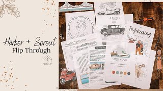 Harbor + Sprout Curriculum! Flip-through!
