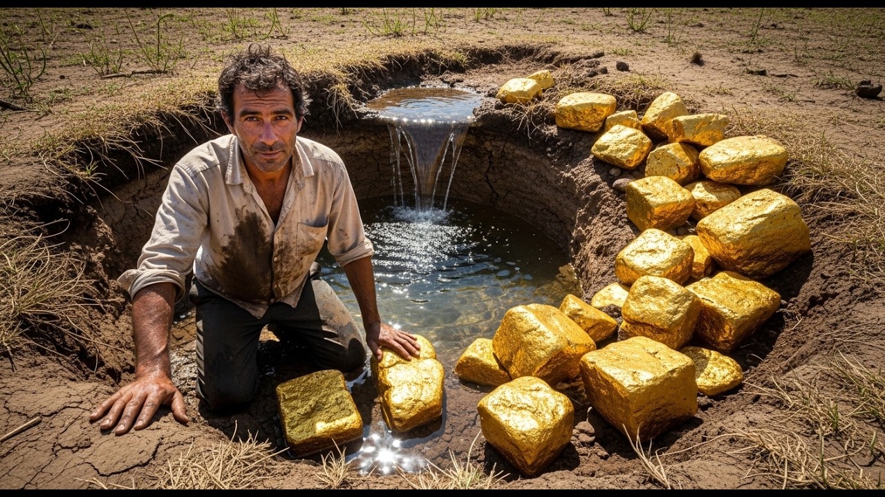 El jefe mandó cavar un pozo de agua — pero encontré algo brillando en el fondo