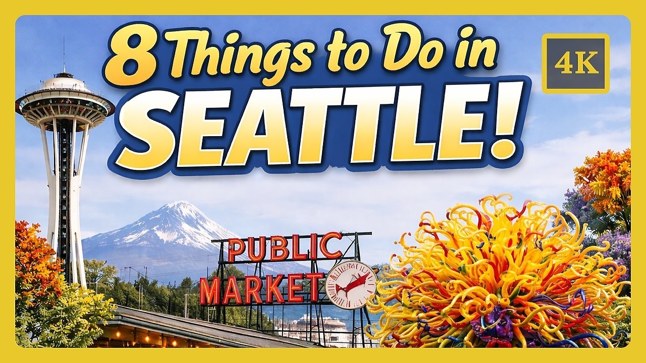 8 Things to Do in Seattle 🇺🇸 | Ultimate Travel Guide