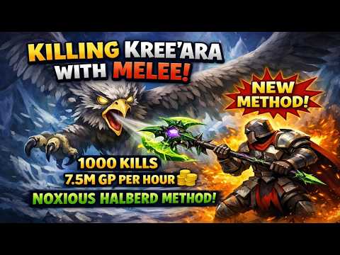 1000 Kree’arra Kills | EASY Melee Guide (Dolo & Duo) | 7.5M GP/HR