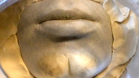How To Make A Simple Mold For Facial Prosthetics (Part 1)