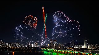  #hangangriverdronelightshow “Star Wars“🎥