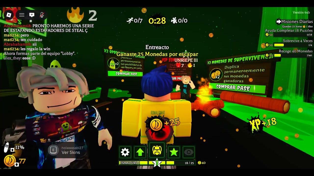 este fue el juego que dijo mi amigo se llama ``banana eats``