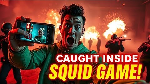 "Trapped Inside Squid Game?! 😱 | Real Vlog from Red Light Green Light Challenge | By VEO 3