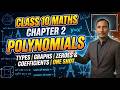 Class 10 Maths Chapter 2 Polynomials 🔴 LIVE | Important Questions | Board Classes with Suresh Sir