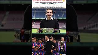 We awe Xavi alot❤️‍🩹👏#football #barcelona #xavihernandez #viral #shorts #realmadrid #xabialonso#edit