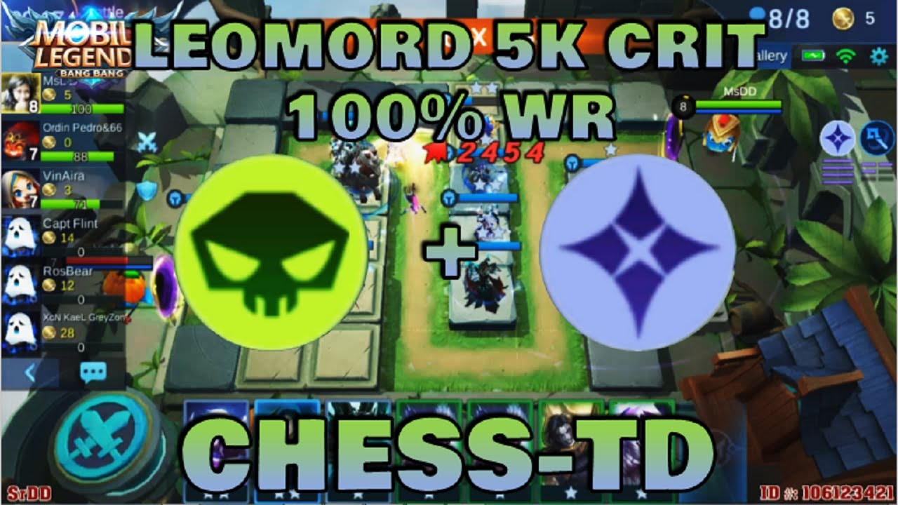 UNDEAD & CELESTIAL BUILD - CHESS TD GAMEPLAY | Mobile Legends Bang Bang ...