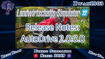 🚜 LS22: AutoDrive 2.0.0.0