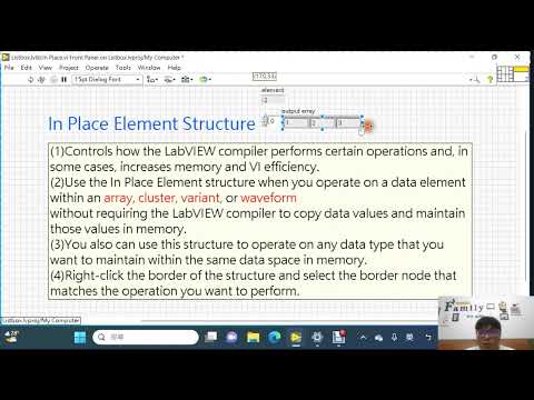 Lesson 120 In Place Element Structure