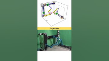 Tripteron Robot | 6-DOF parallel Robot #engineering #robotics #3ddesign #robo #3dprinting #3dmodel