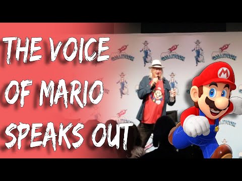 The Voice Of Mario Charles Martinet Panel Galaxycon 2023