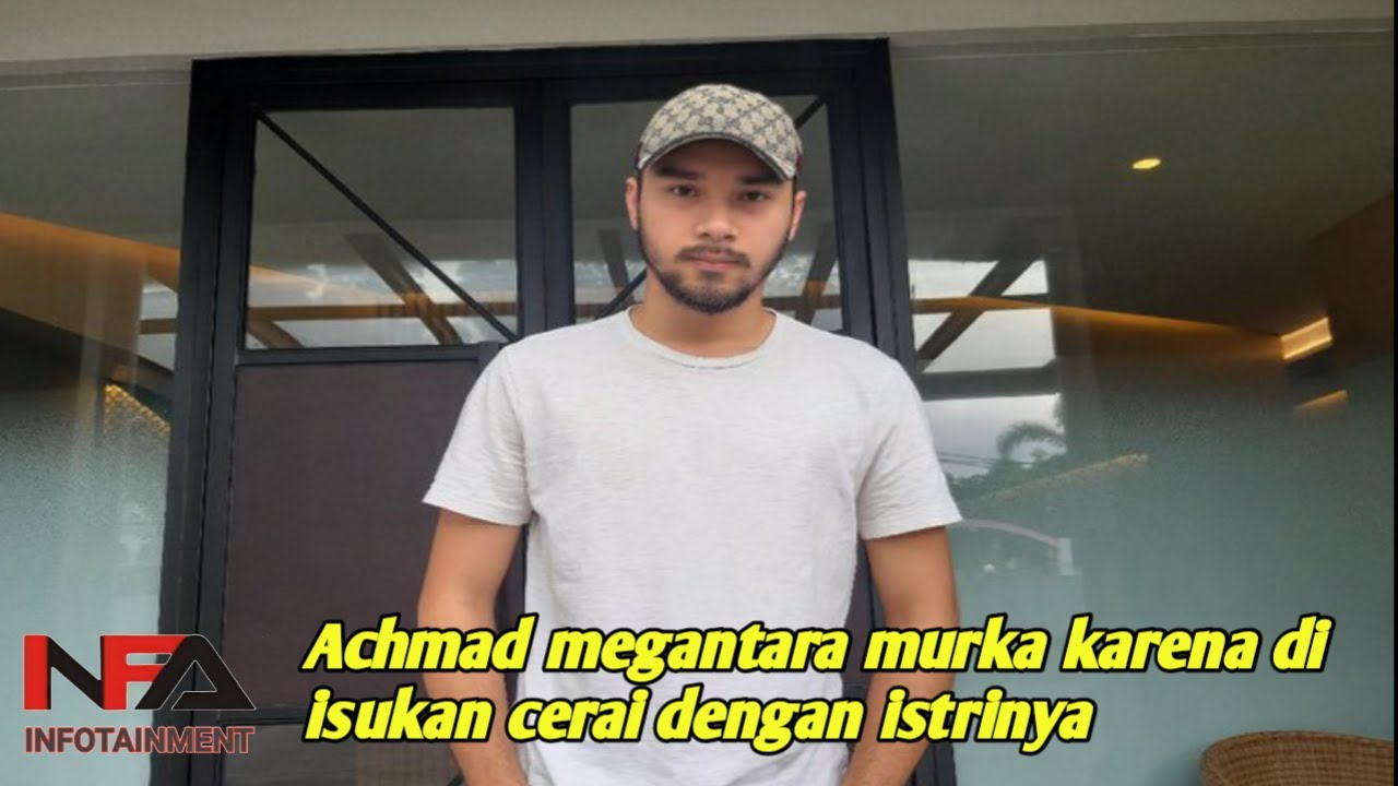 Achmad megantara murka karna diisukan cerai dengan istrinya
