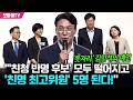 돗자리 김민석의 예언 친청 반명 후보 모두 떨어지고 친명 최고위원 5