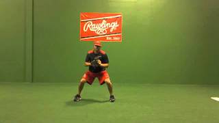 First Strike Baseball First Baseman Fielding Progression (Straight On) 1