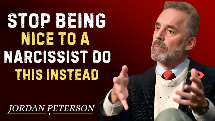 Stop Being Nice to a Narcissist—Do THIS Instead | Jordan Peterson Motivational Speech