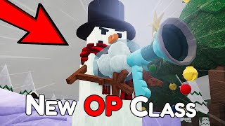 NEW SNOWMAN CLASS is INSANELY CHEAP & OP in 99 NIGHTS IN THE FOREST ROBLOX