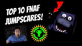 Top 10 Fnaf Jumpscares Ft. Markiplier And Matpat Reactions