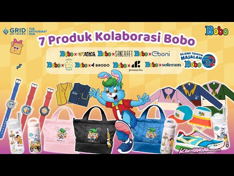 7 Produk Kolaborasi Bobo