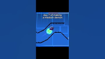 day 7 of making a medium demon  #geometrydash #viral #short #shortvideos