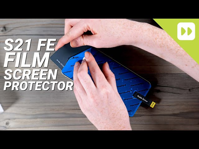 Samsung Galaxy S21 FE Olixar Film Screen Protector (Installation & review)  