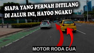 EXPLORE JALAN SUDIRMAN JAKARTA I Cara Parkir Motor di Sahid Center, Awas Salah Jalur Bisa Ditilang