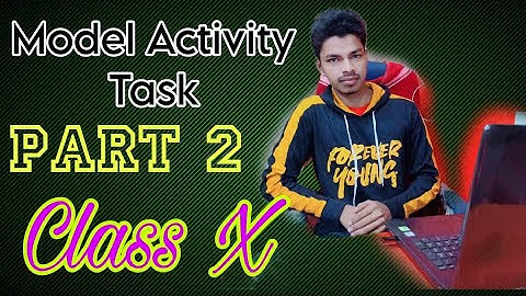 Model activity task class X English part -2 , Class ten model Activity task English 2020 , Wbbse