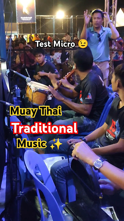 Muay Thai Traditional Music β¨