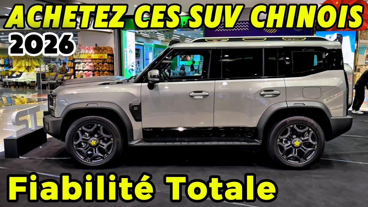 Les 5 SUV CHINOIS fiables QUI NE TOMBENT JAMAIS EN PANNE